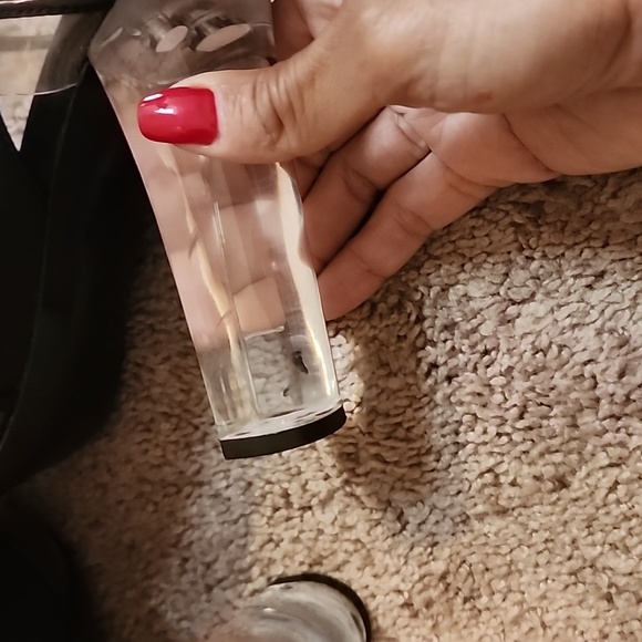 VIA SPIGA BLACK AND CLEAR HEELS - Picture 9 of 14